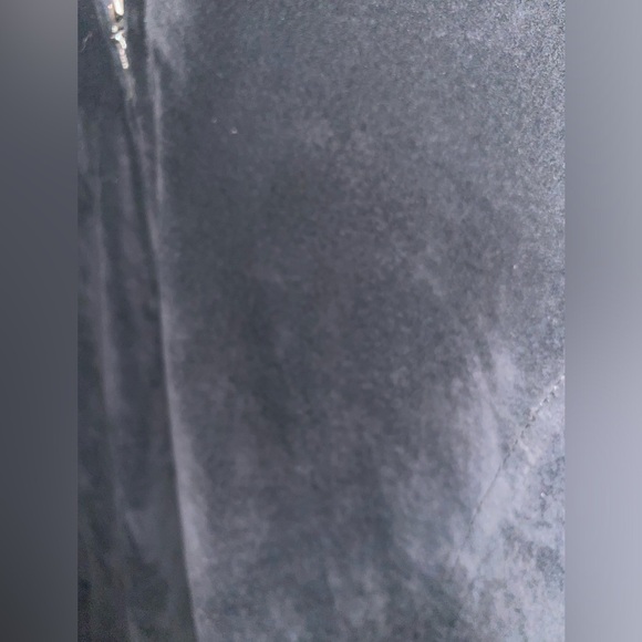 VNTG Pendleton Leather Suede merino Wool sweater Jacket Black Zip Up Co… - Picture 5 of 9